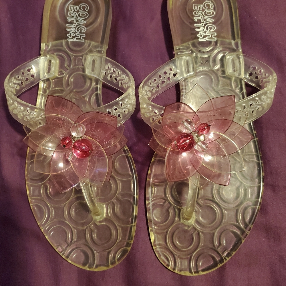 Coach Jelly Shoes